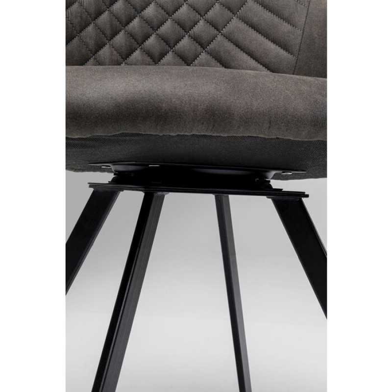 Swivel Chair Coco Anthracite